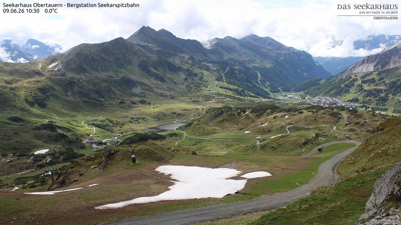 Archiv Foto Webcam Obertauern: Seekarspitz top station