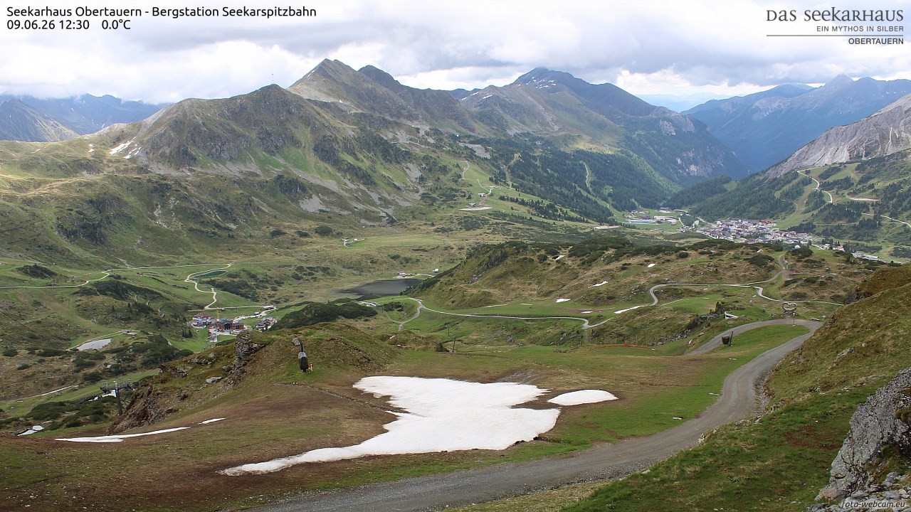 Archiv Foto Webcam Obertauern: Seekarspitz top station