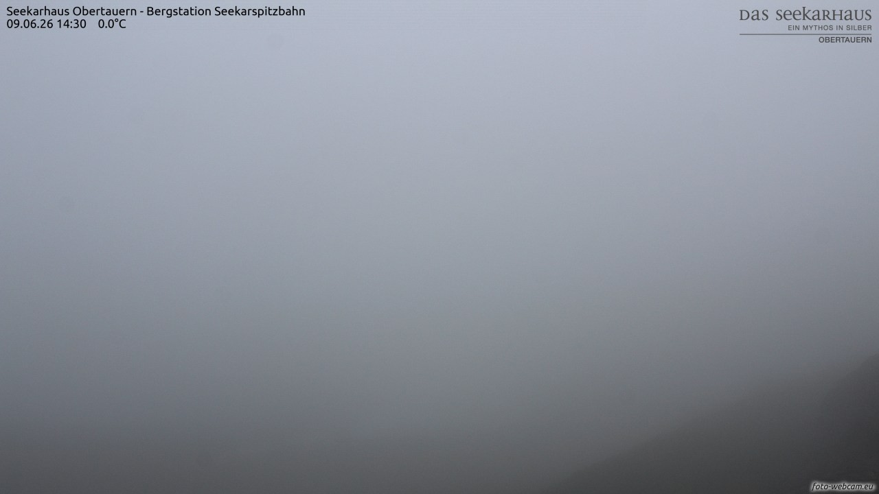 Archiv Foto Webcam Obertauern: Seekarspitz top station