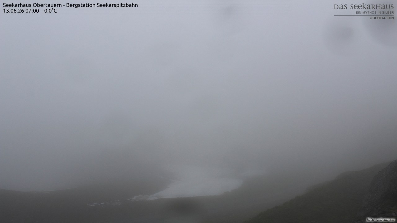 Archived image Webcam View Seekarspitz top station