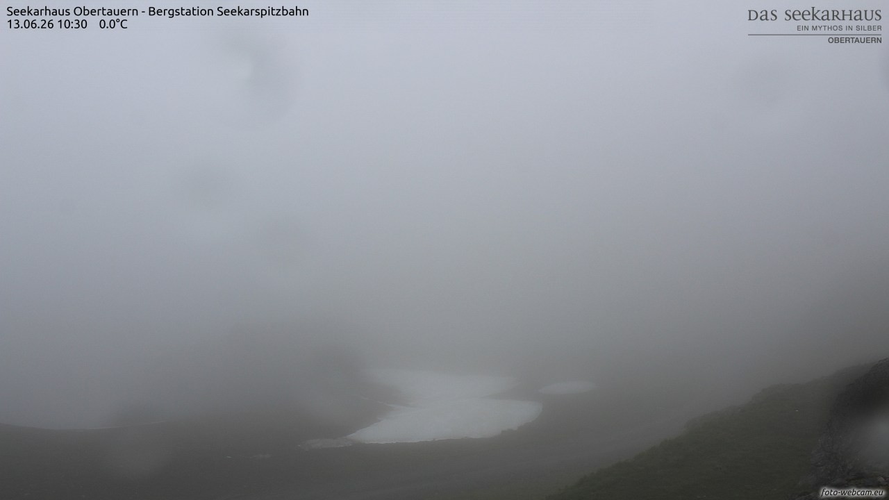Archived image Webcam View Seekarspitz top station