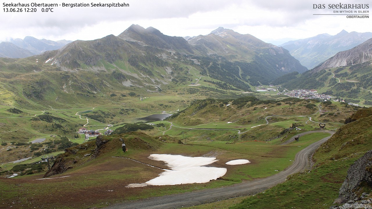 Archived image Webcam View Seekarspitz top station