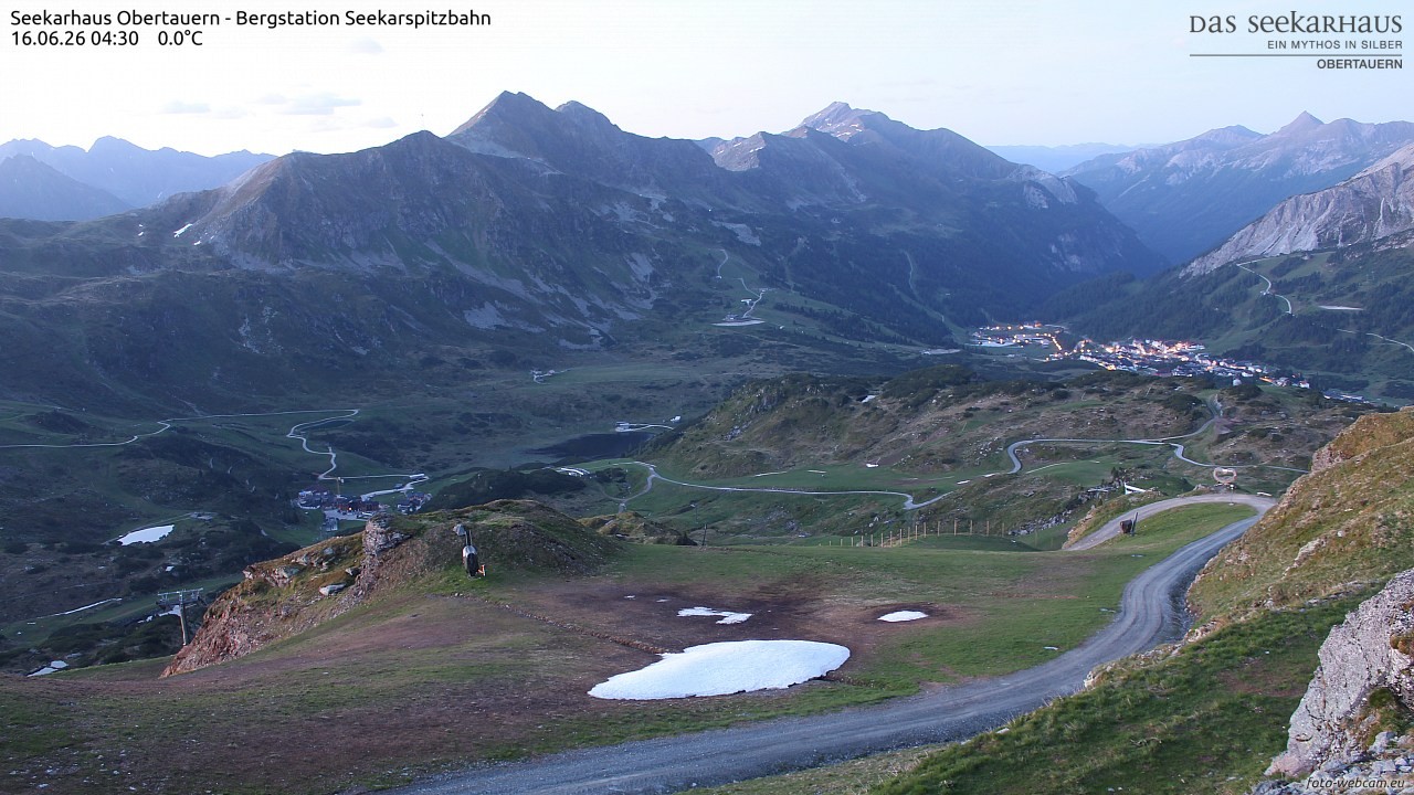 Archiv Foto Webcam Obertauern: Seekarspitz top station