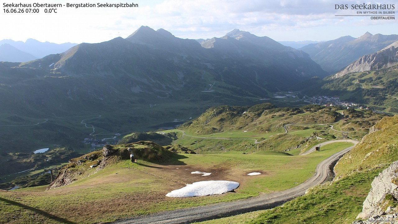 Archiv Foto Webcam Obertauern: Seekarspitz top station
