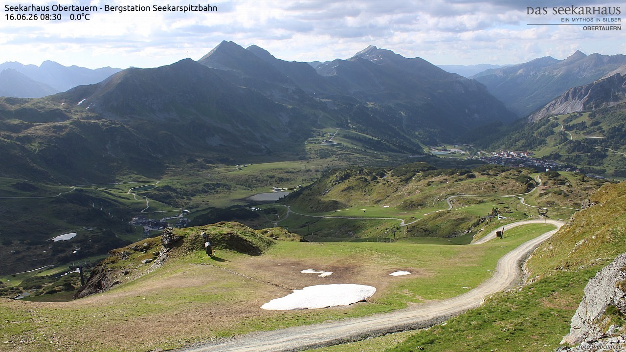 Archived image Webcam View Seekarspitz top station