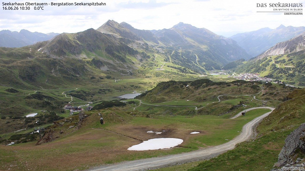Archiv Foto Webcam Obertauern: Seekarspitz top station