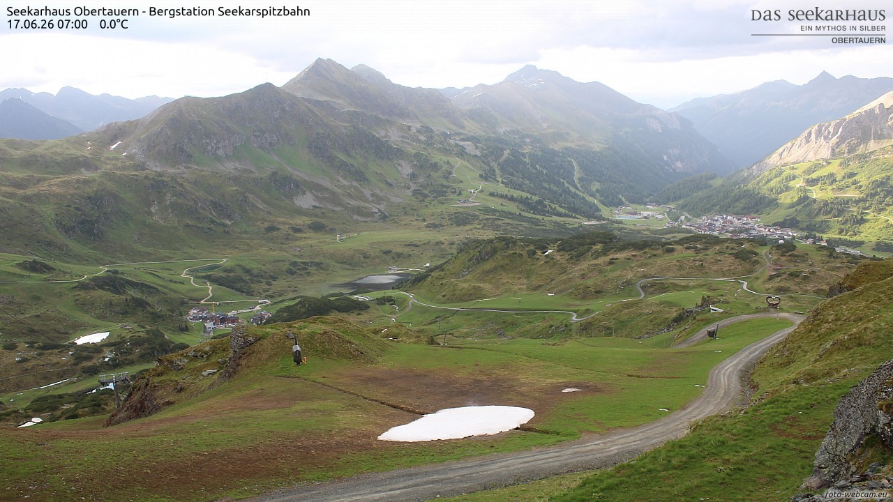 Archiv Foto Webcam Obertauern: Seekarspitz top station