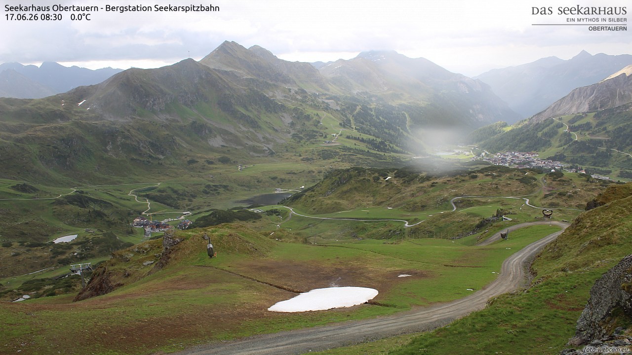 Archiv Foto Webcam Obertauern: Seekarspitz top station