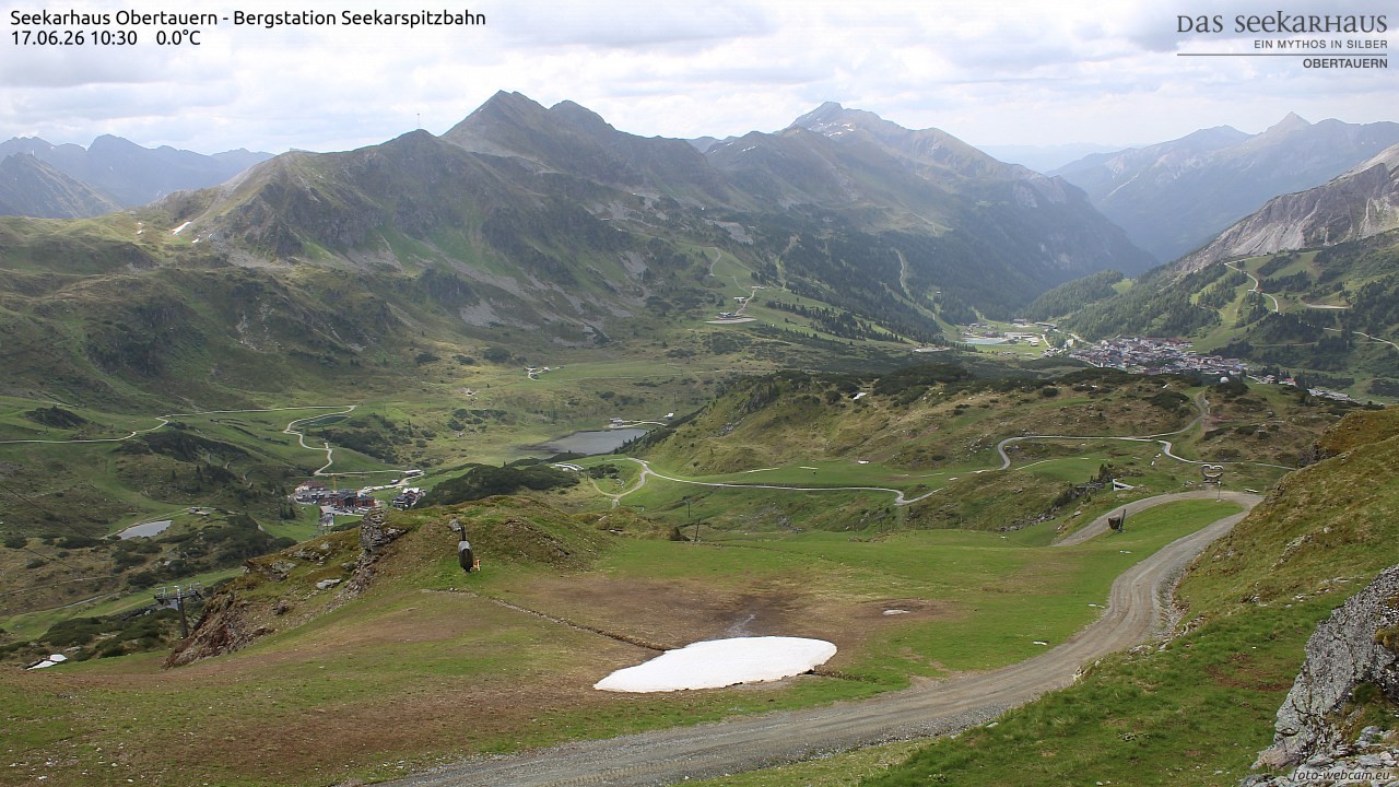 Archiv Foto Webcam Obertauern: Seekarspitz top station