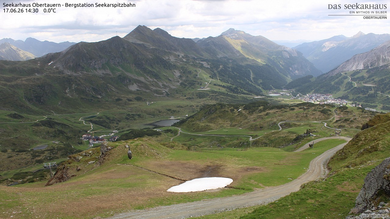 Archiv Foto Webcam Obertauern: Seekarspitz top station