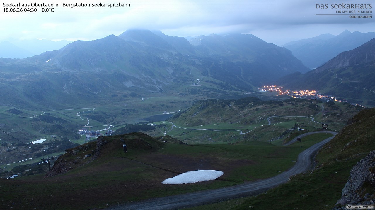Archiv Foto Webcam Obertauern: Seekarspitz top station
