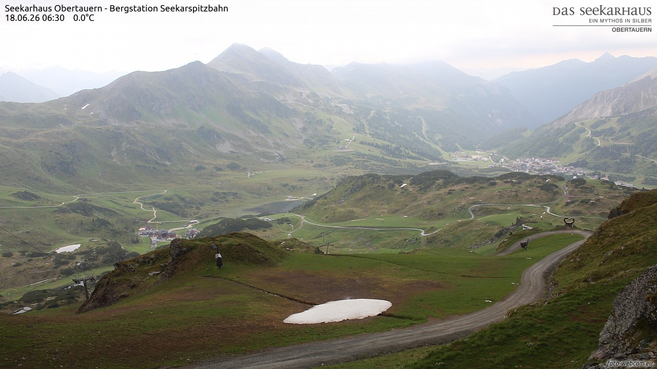 Archiv Foto Webcam Obertauern: Seekarspitz top station