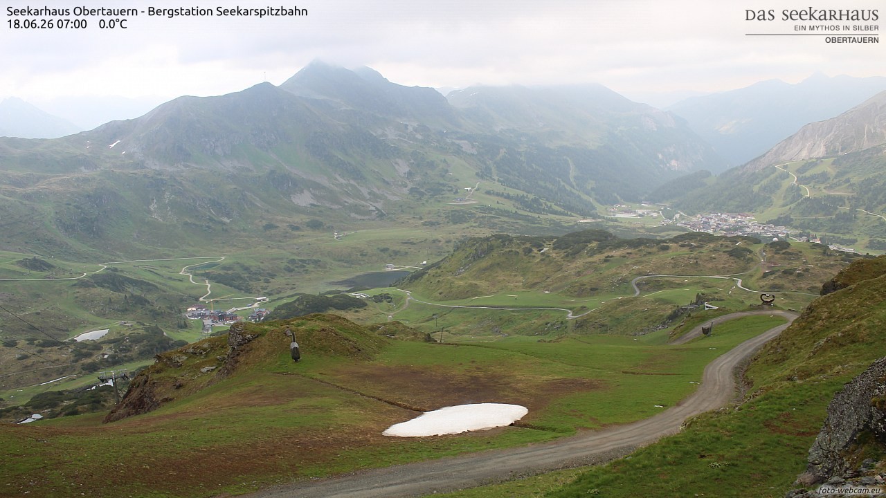 Archiv Foto Webcam Obertauern: Seekarspitz top station
