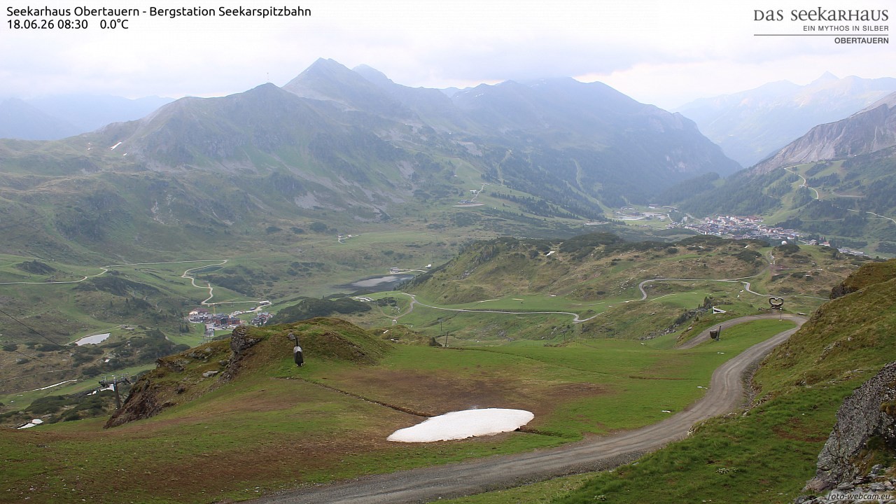 Archiv Foto Webcam Obertauern: Seekarspitz top station