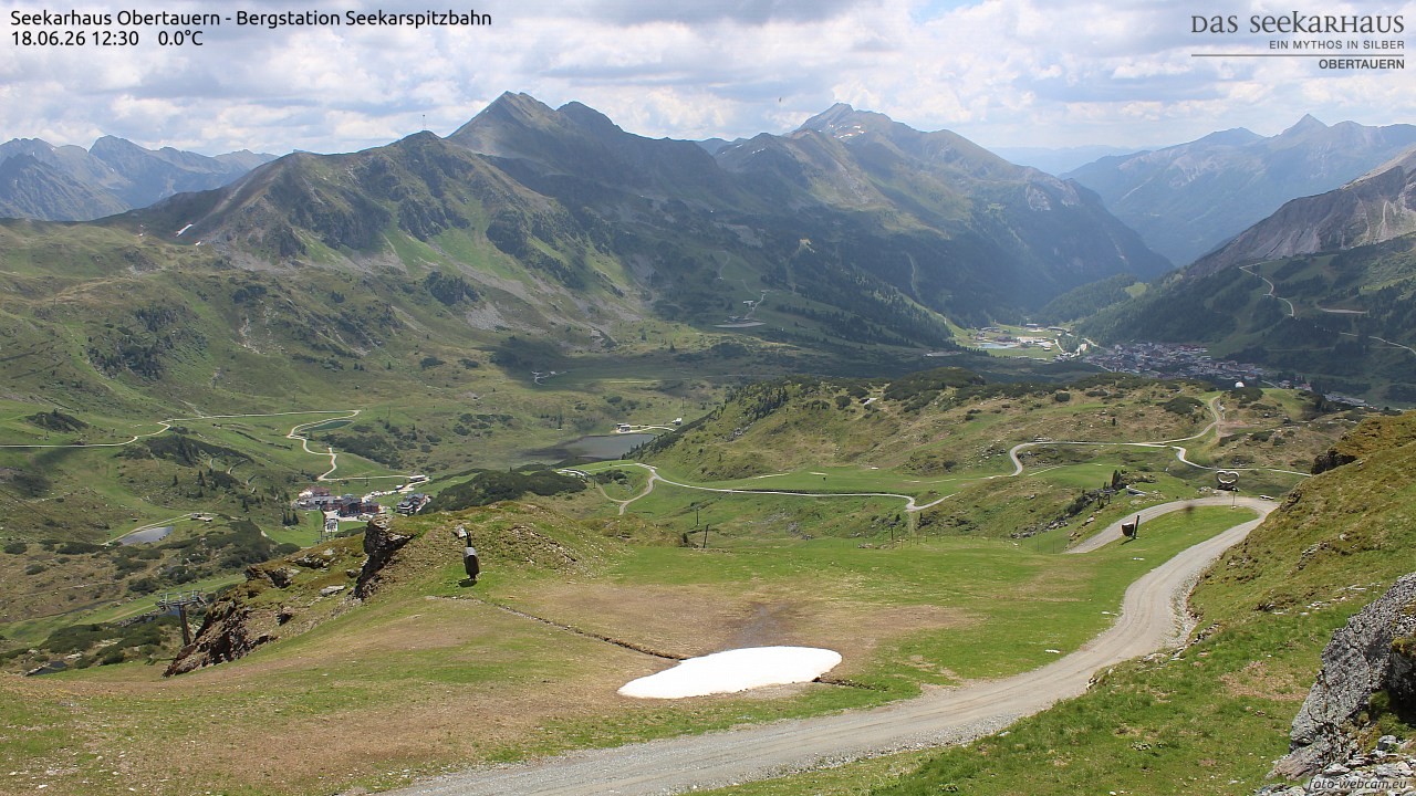 Archiv Foto Webcam Obertauern: Seekarspitz top station