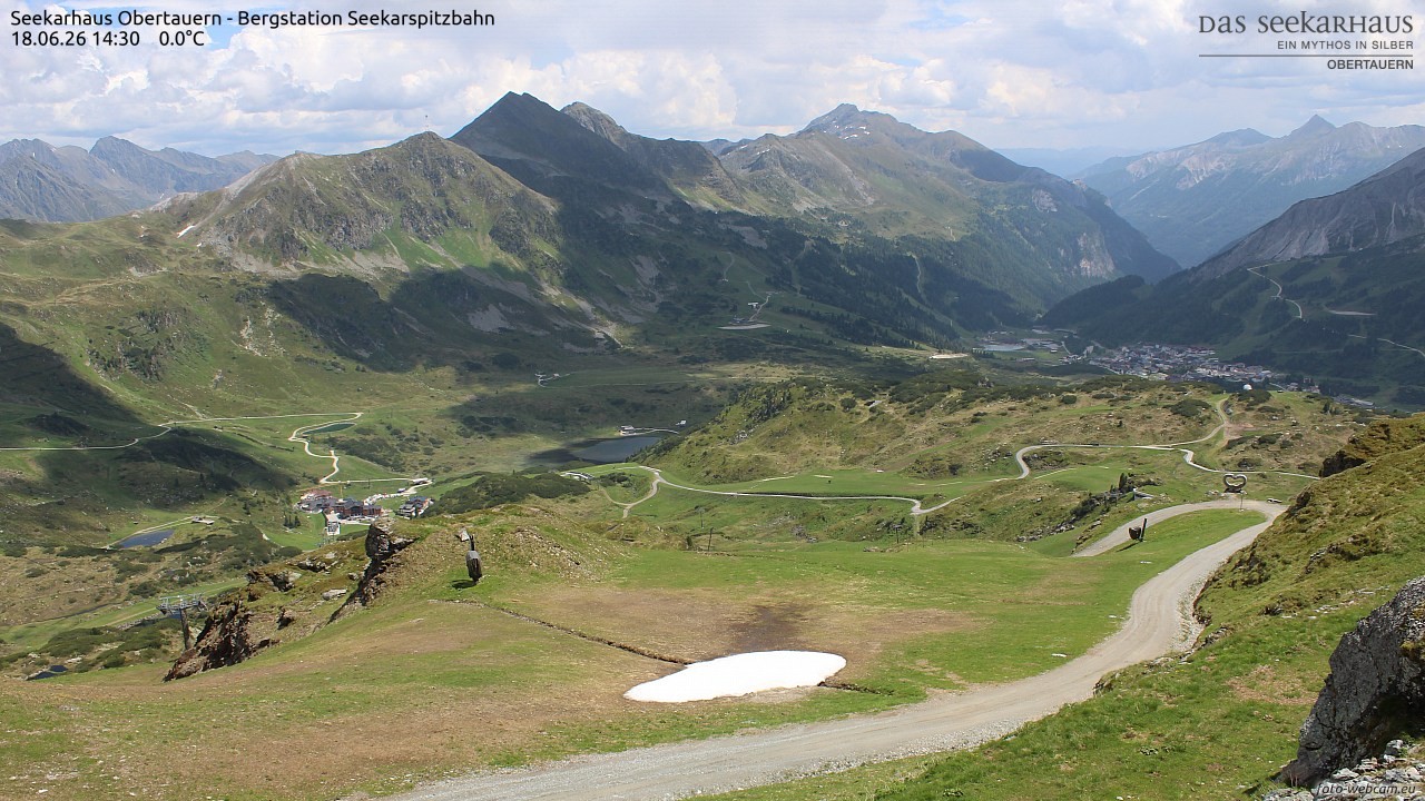 Archiv Foto Webcam Obertauern: Seekarspitz top station