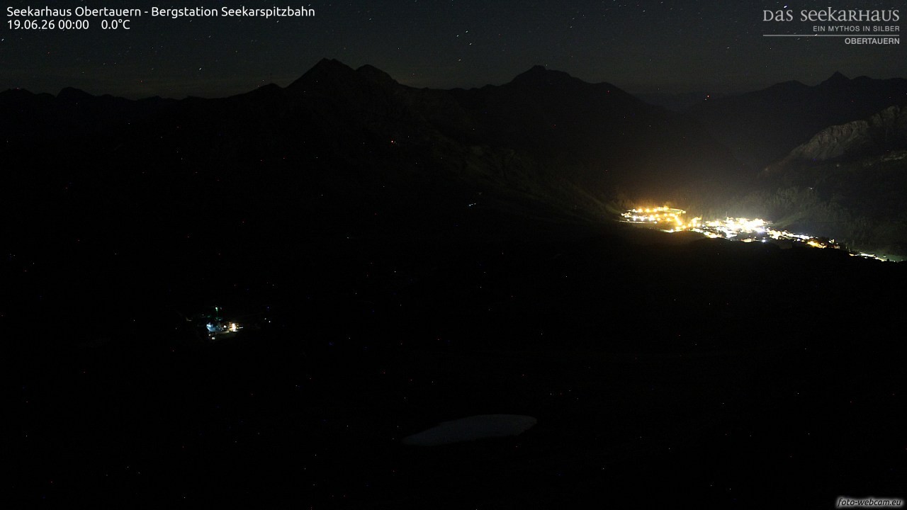 Archiv Foto Webcam Obertauern: Seekarspitz top station