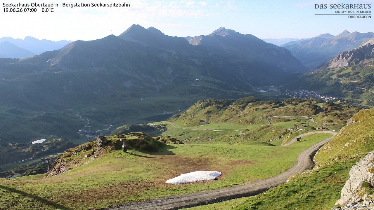 Archiv Foto Webcam Obertauern: Seekarspitz top station