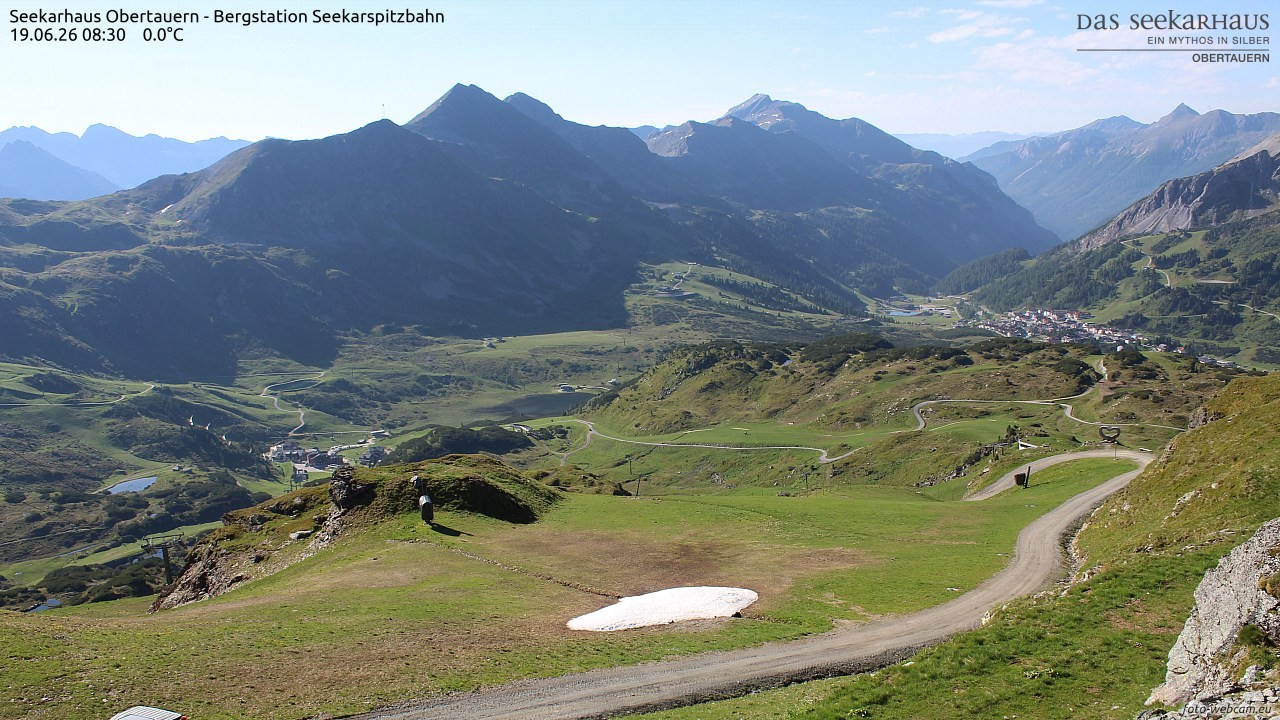 Archiv Foto Webcam Obertauern: Seekarspitz top station