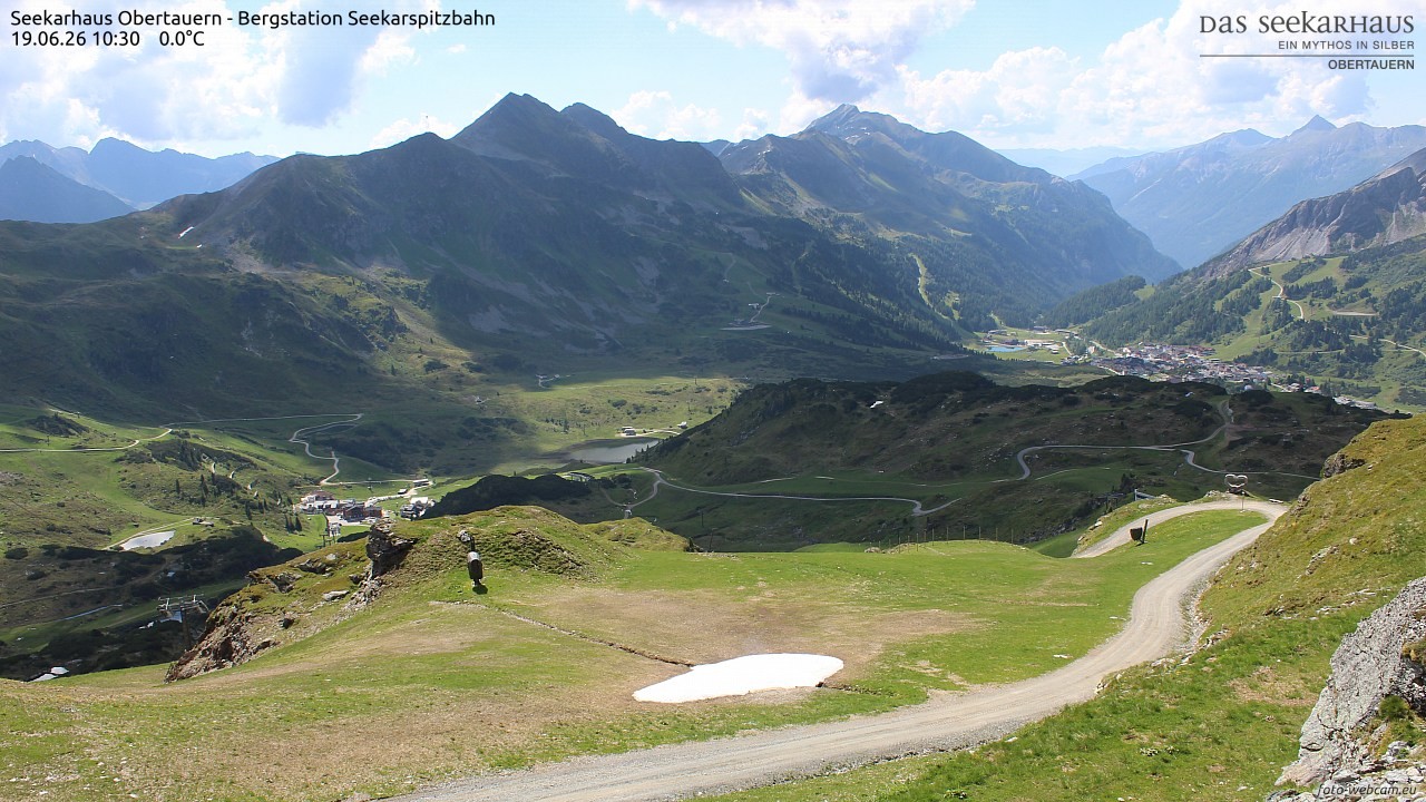 Archiv Foto Webcam Obertauern: Seekarspitz top station