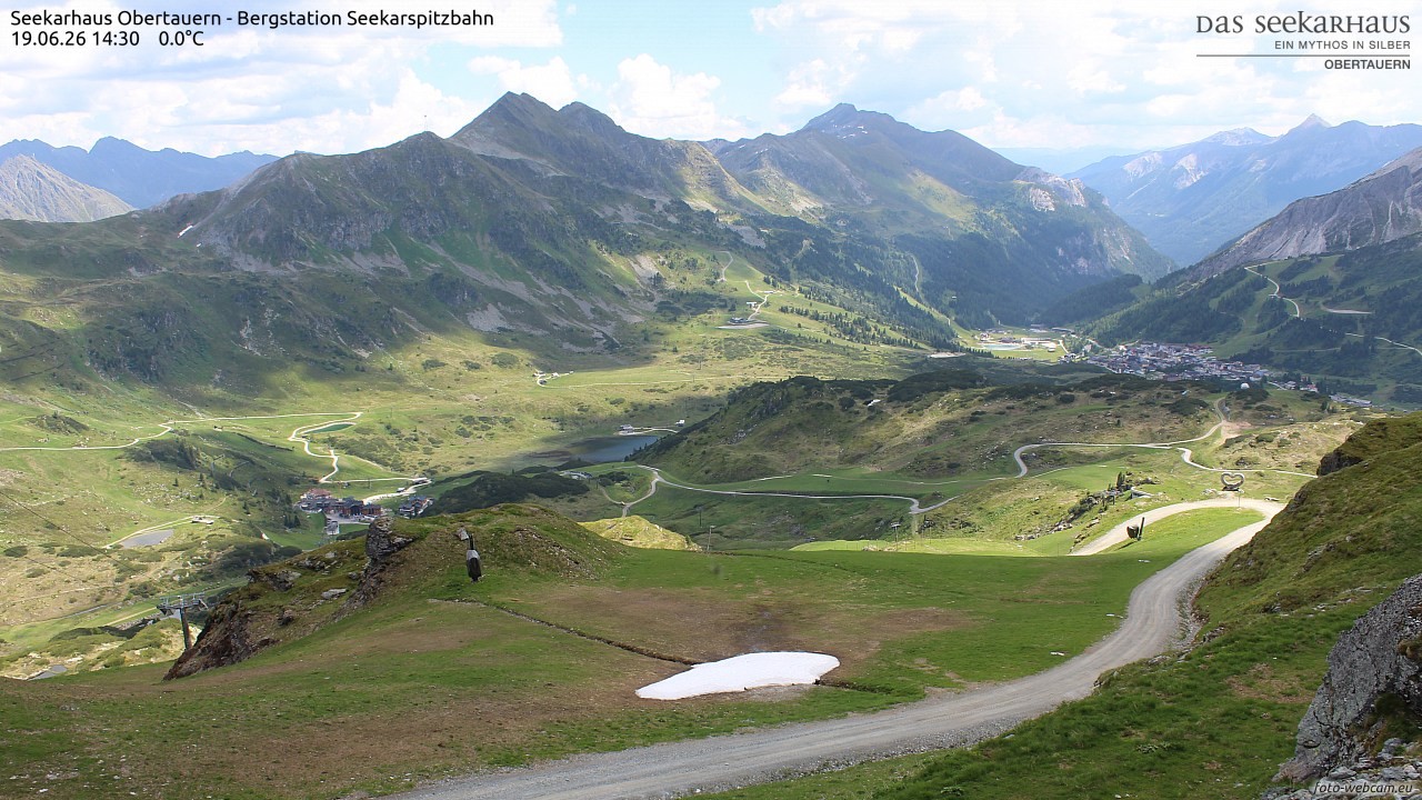 Archiv Foto Webcam Obertauern: Seekarspitz top station