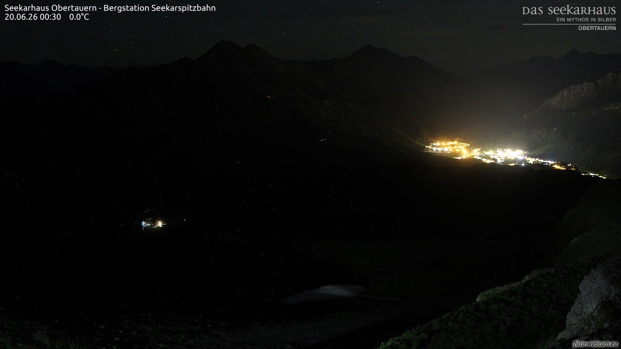 Archived image Webcam View Seekarspitz top station