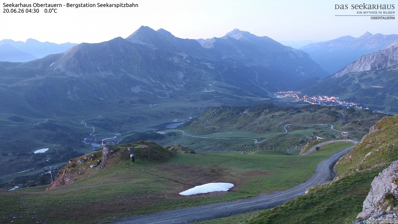 Archived image Webcam View Seekarspitz top station
