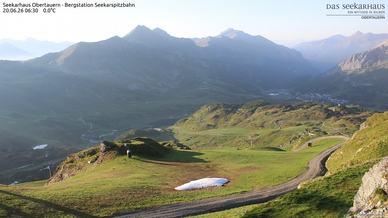 Archived image Webcam View Seekarspitz top station