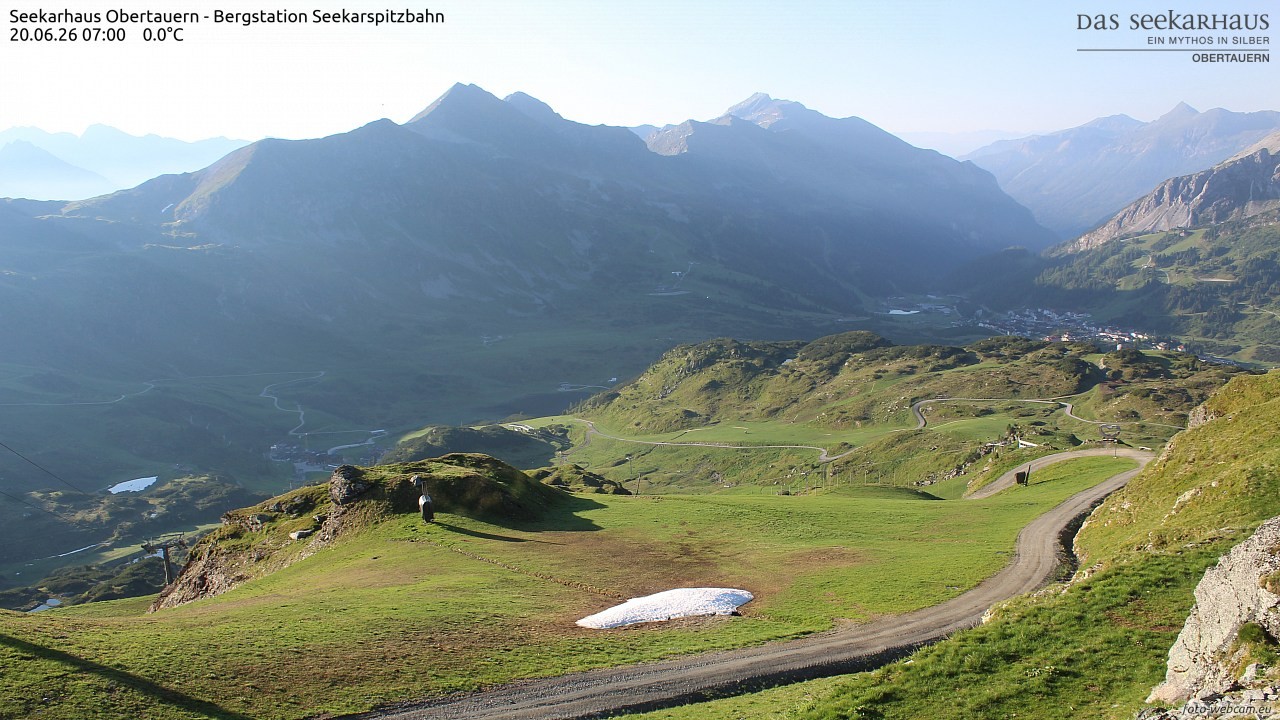 Archived image Webcam View Seekarspitz top station
