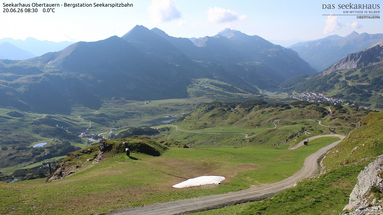Archived image Webcam View Seekarspitz top station