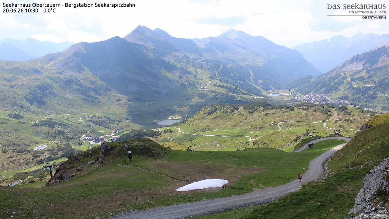 Archived image Webcam View Seekarspitz top station