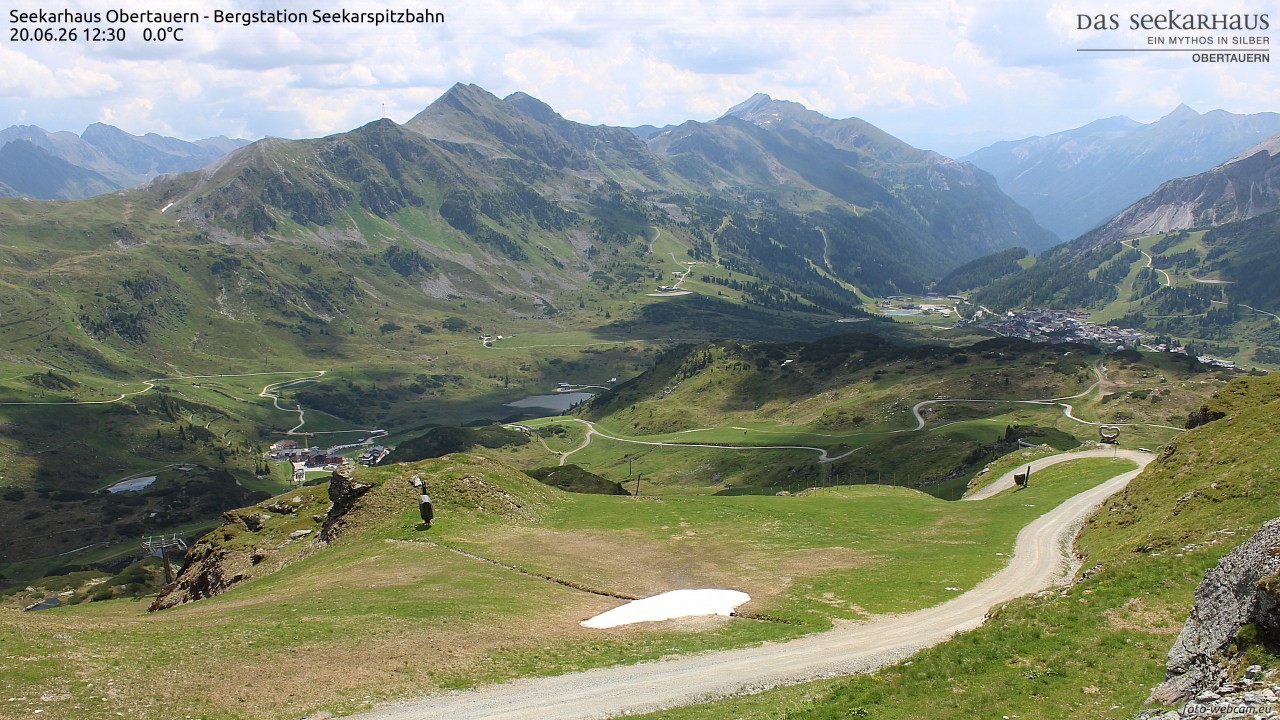 Archived image Webcam View Seekarspitz top station