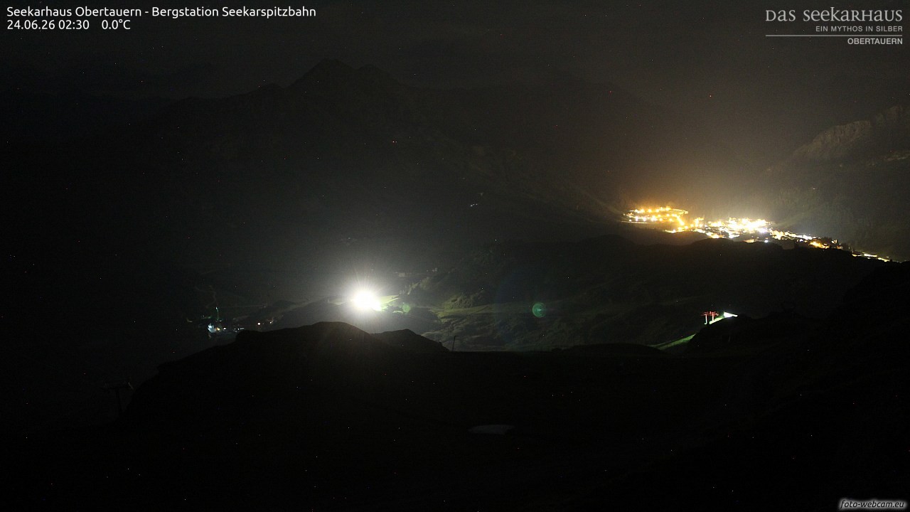 Archiv Foto Webcam Obertauern: Seekarspitz top station