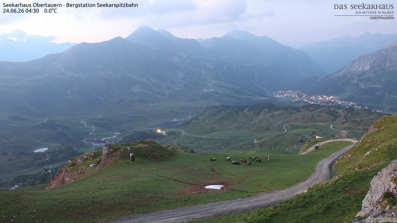 Archiv Foto Webcam Obertauern: Seekarspitz top station