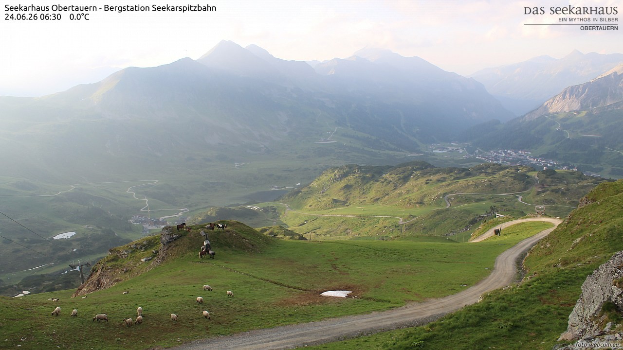 Archiv Foto Webcam Obertauern: Seekarspitz top station