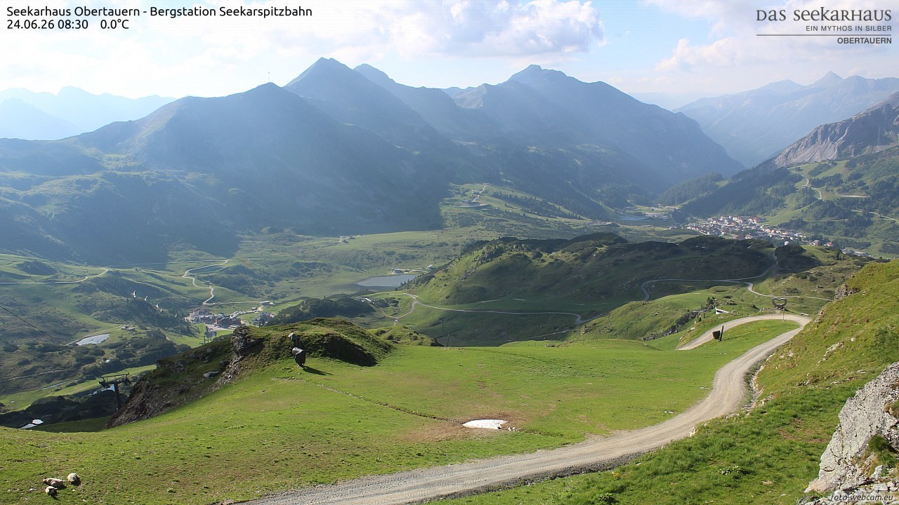Archiv Foto Webcam Obertauern: Seekarspitz top station