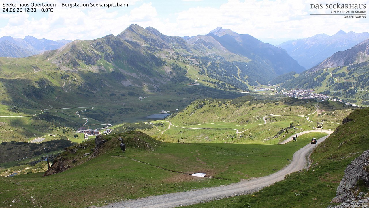 Archiv Foto Webcam Obertauern: Seekarspitz top station