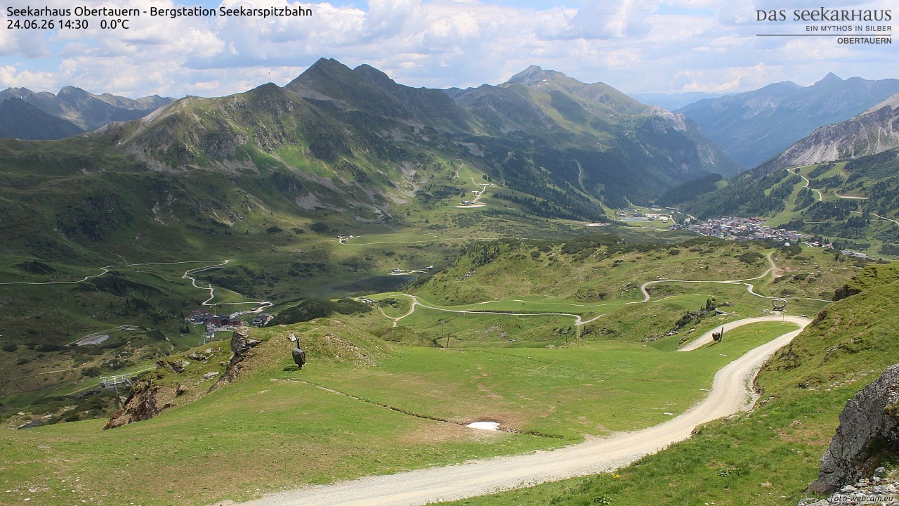 Archiv Foto Webcam Obertauern: Seekarspitz top station