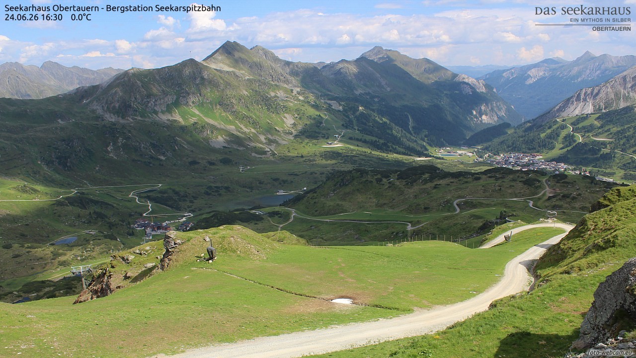Archived image Webcam View Seekarspitz top station
