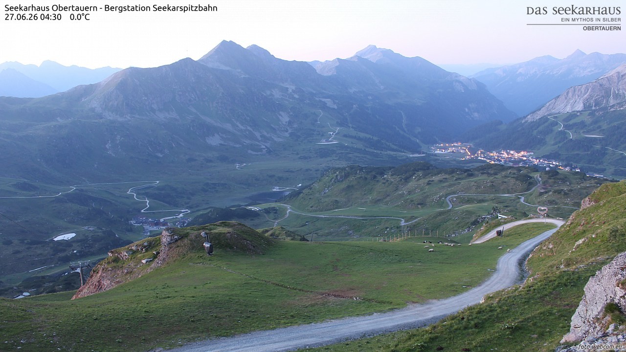 Archiv Foto Webcam Obertauern: Seekarspitz top station
