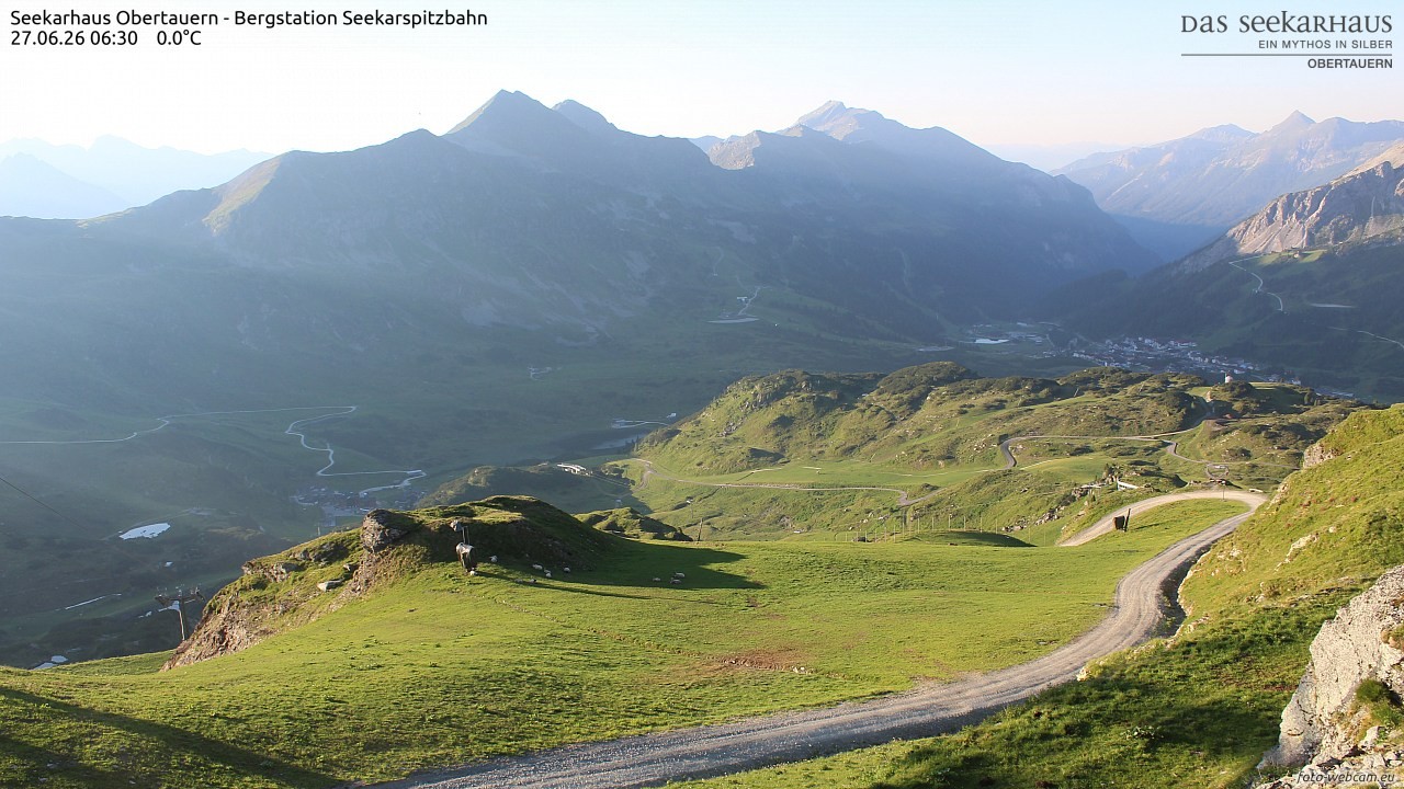 Archiv Foto Webcam Obertauern: Seekarspitz top station
