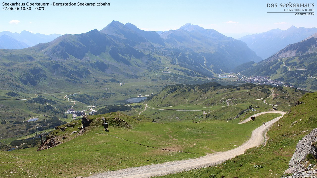 Archiv Foto Webcam Obertauern: Seekarspitz top station