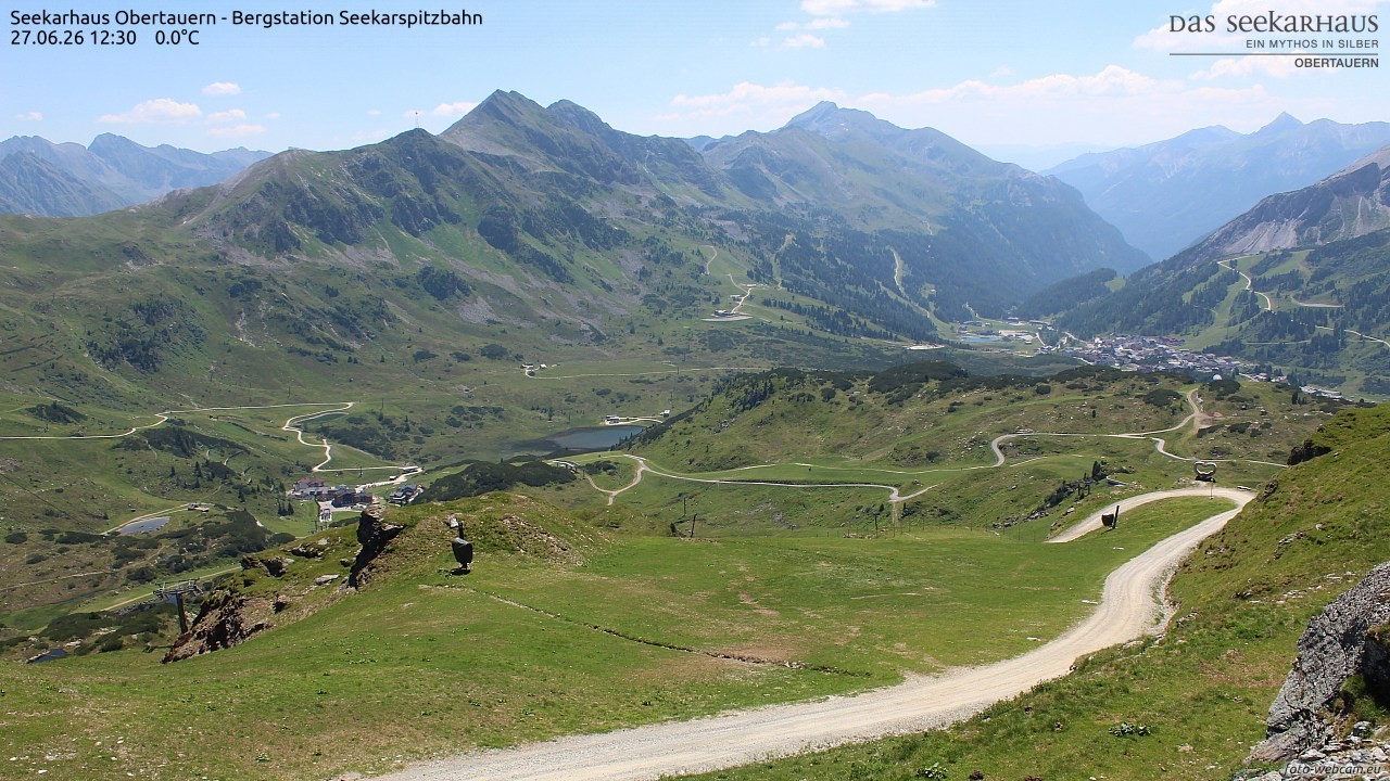 Archiv Foto Webcam Obertauern: Seekarspitz top station