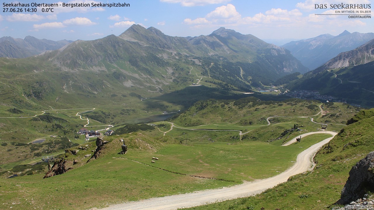 Archiv Foto Webcam Obertauern: Seekarspitz top station