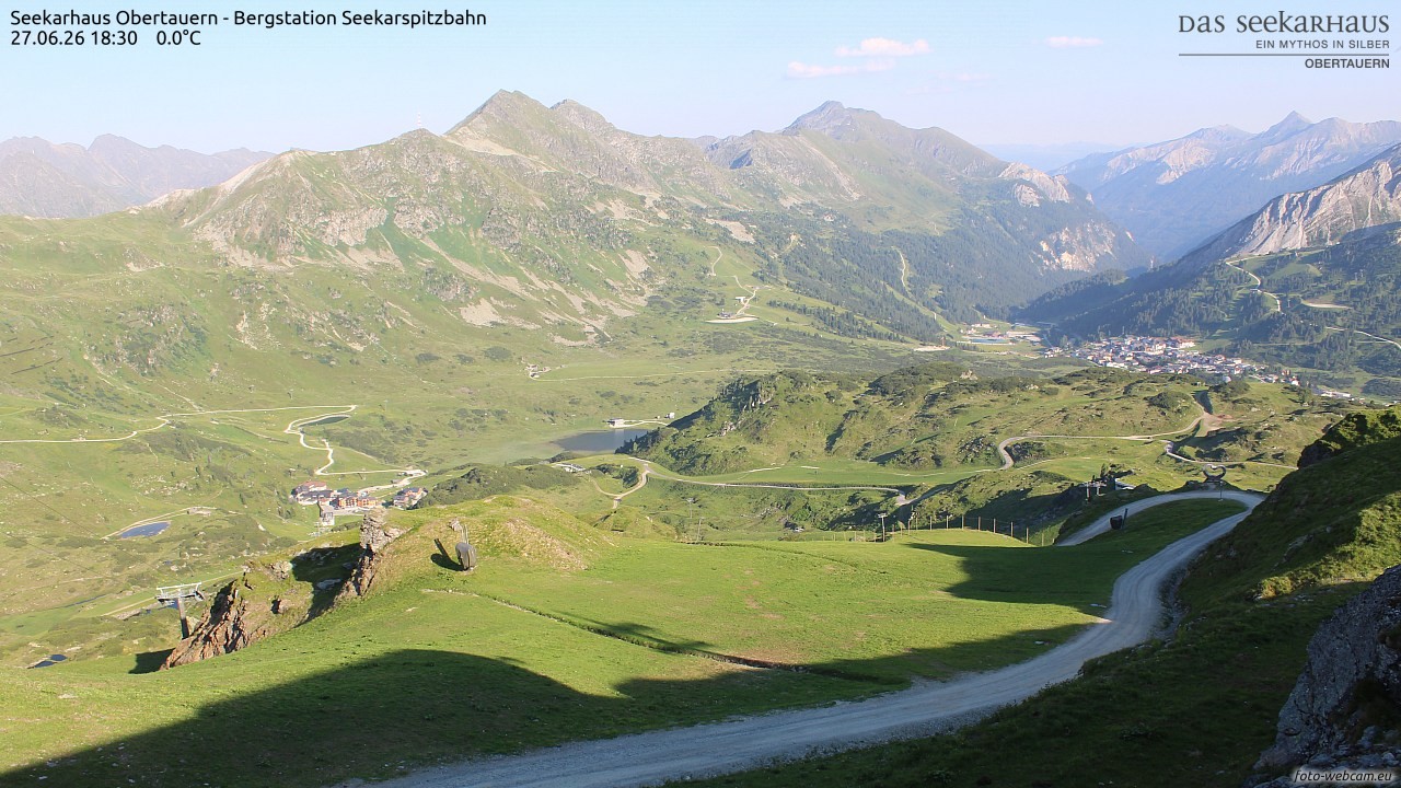 Archiv Foto Webcam Obertauern: Seekarspitz top station