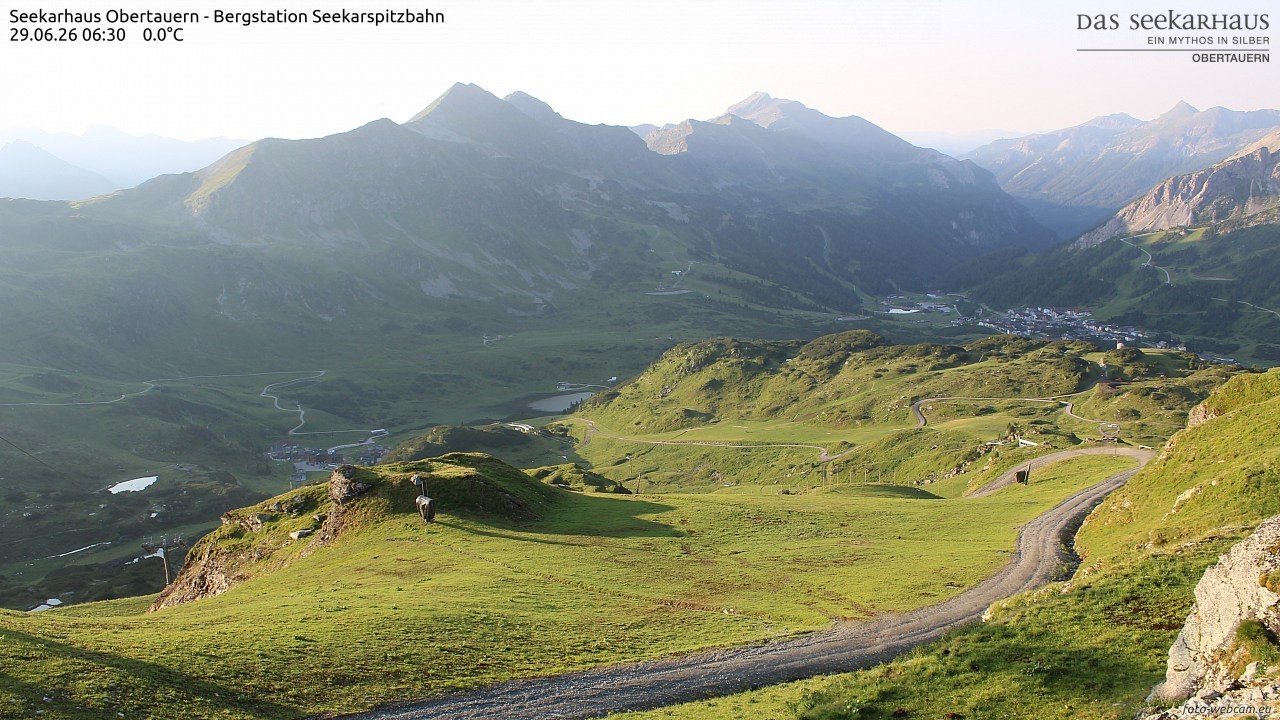 Archived image Webcam View Seekarspitz top station