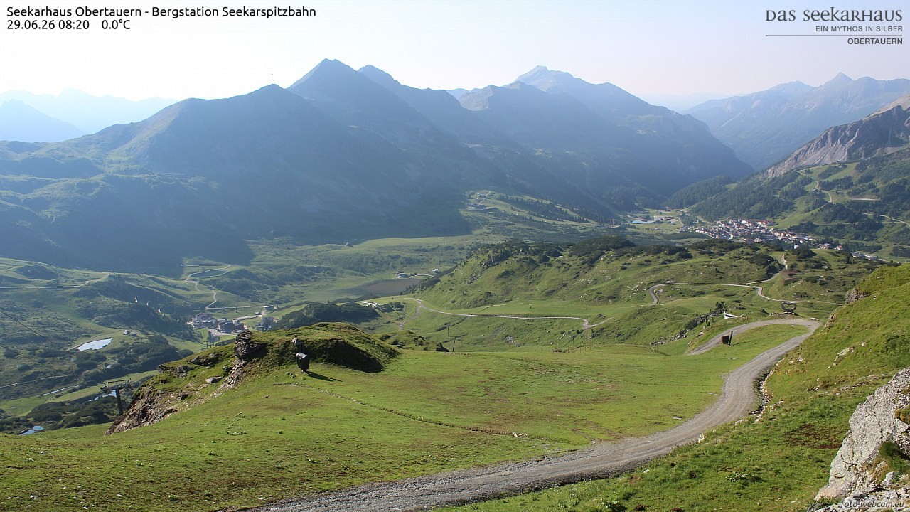 Archived image Webcam View Seekarspitz top station