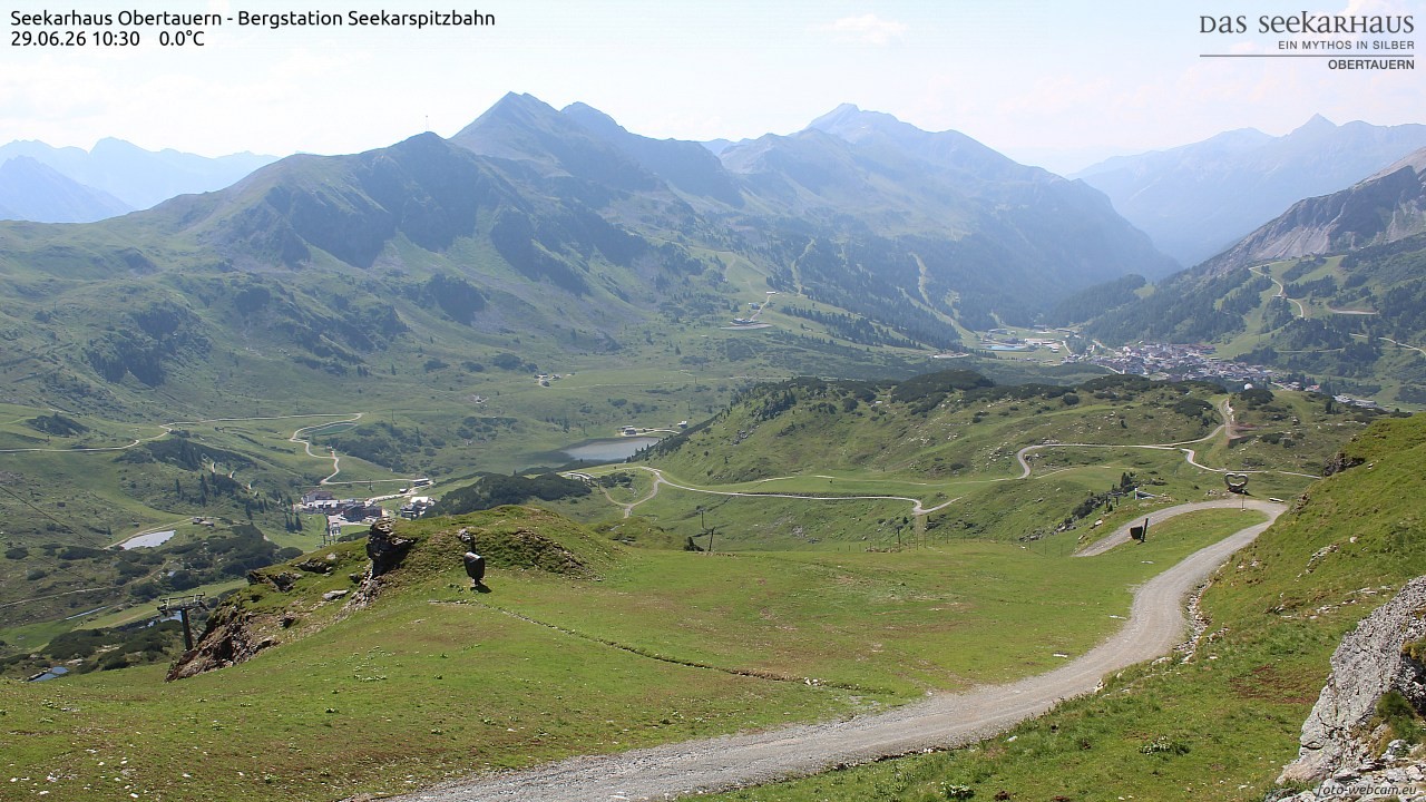 Archived image Webcam View Seekarspitz top station