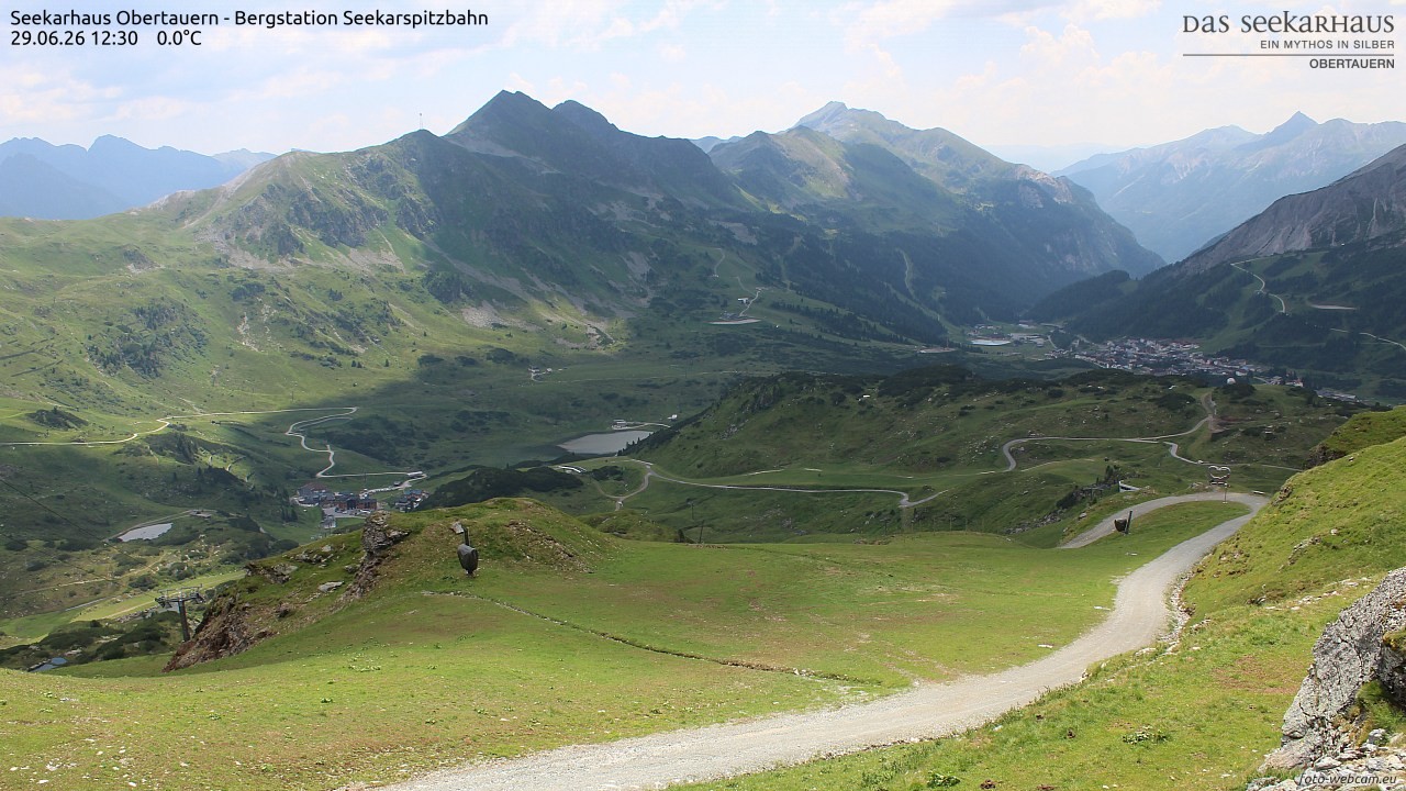 Archived image Webcam View Seekarspitz top station