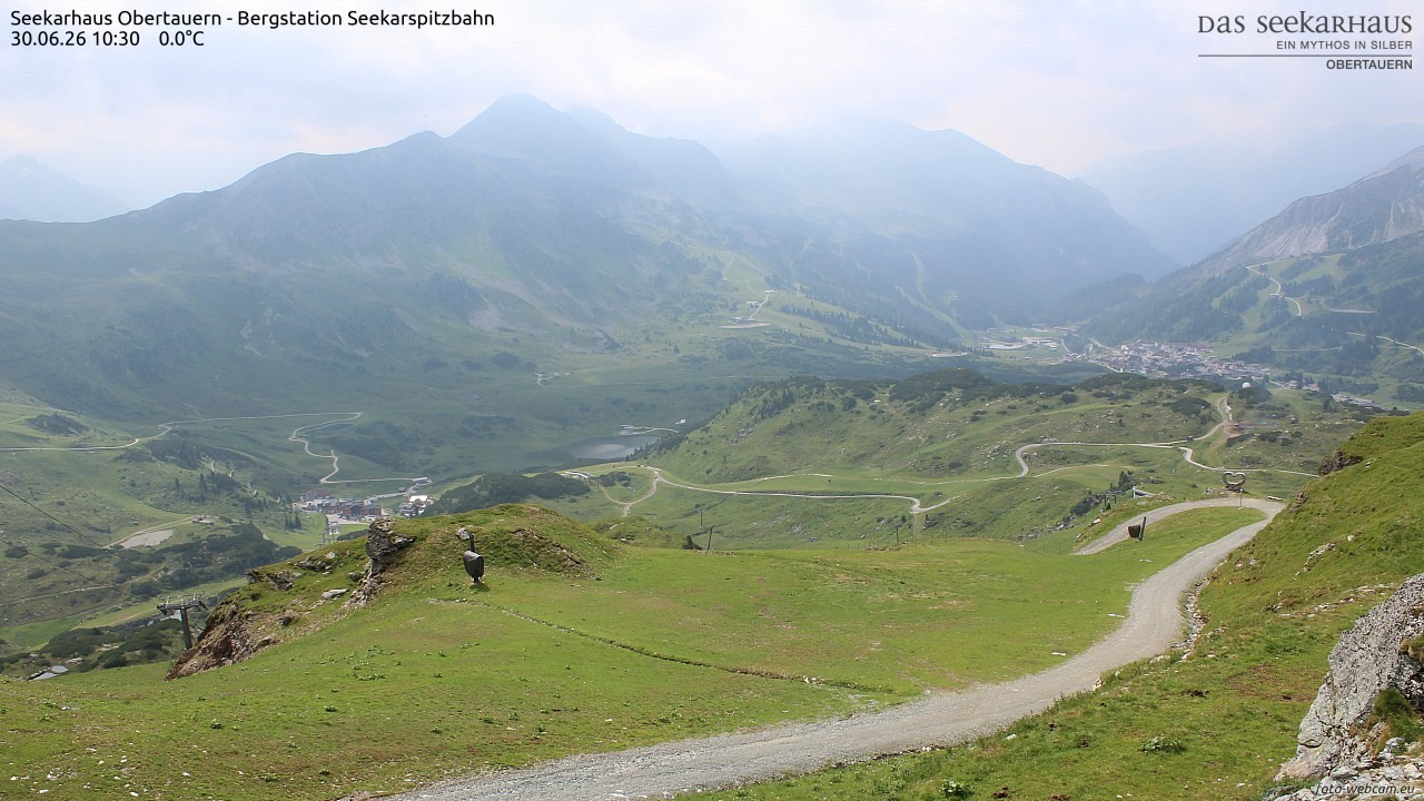 Archived image Webcam View Seekarspitz top station